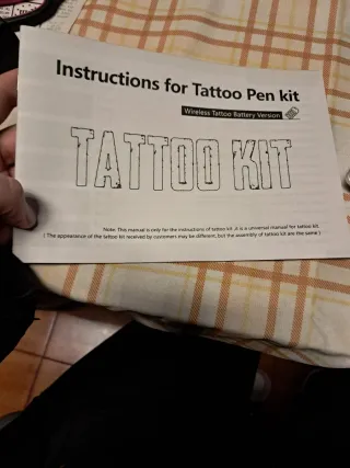 Kit Macchinetta Tatuaggio Wireless Stigma