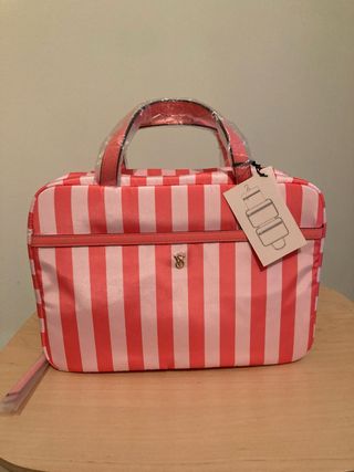 Beauty Case Victoria's Secret a strisce