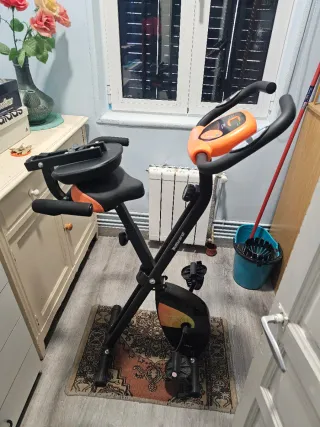 Bicicleta Estática Plegable