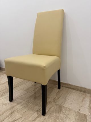 Mesa de comedor extensible y 4 sillas