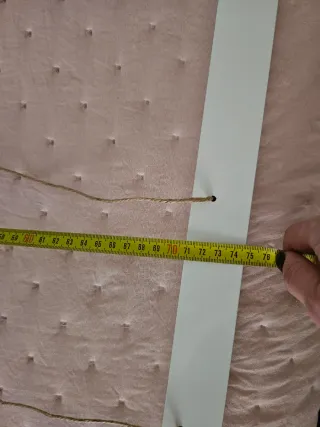 Marco fotos cuerda madera metal