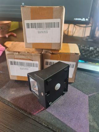 3 Apliques Pared Hierro Negro 5W