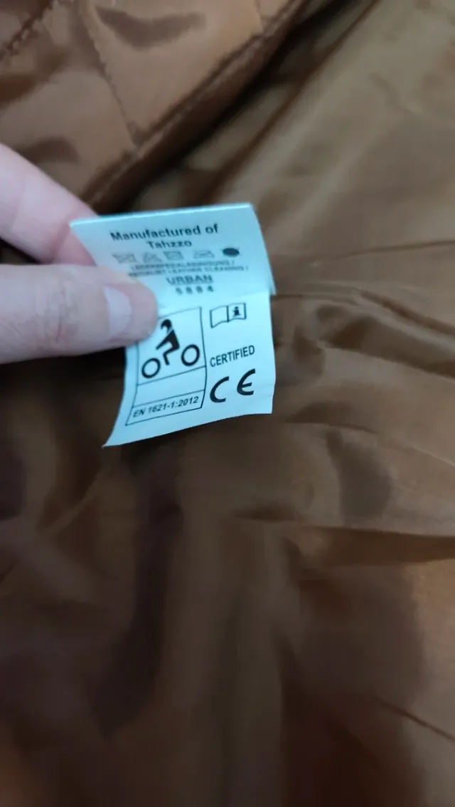 cazadora chaqueta moto mujer piel invierno M 38