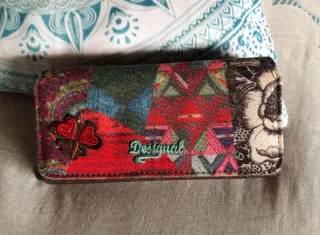 Cartera Monedero Desigual grande 20x9x3.5 cm.