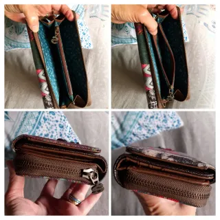 Cartera Monedero Desigual grande 20x9x3.5 cm.