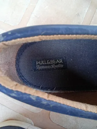 Náuticos Pull&Bear azul y marrón