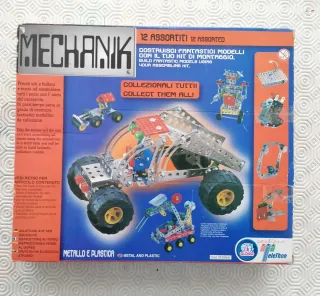 Kit Costruzione Modellini Meccanik 12 Assortiti