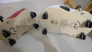 Correpasillos Ladybug y Vaca. Marca Wheely Bug