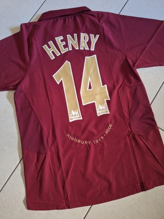 Maglia calcio vintage - Arsenal 2005-06 - 14 Henry