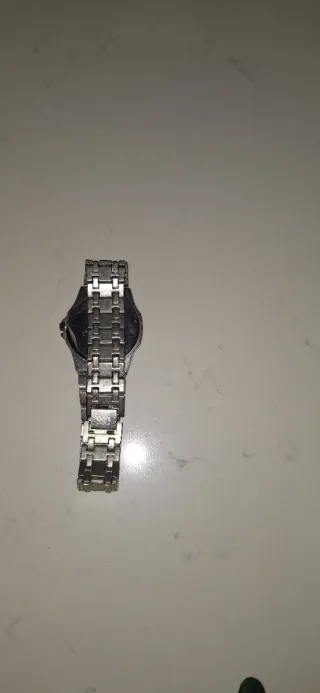 Reloj Azul y Plateado