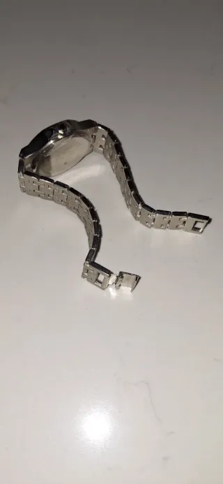 Reloj Azul y Plateado