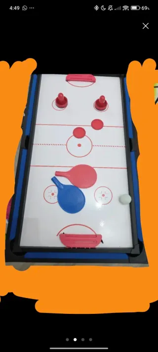 Mesa Multijuego 3 en 1