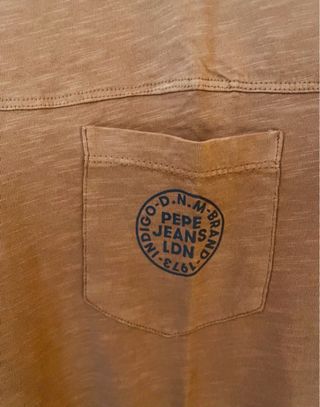 Camiseta Pepe Jeans Marrón Talla M
