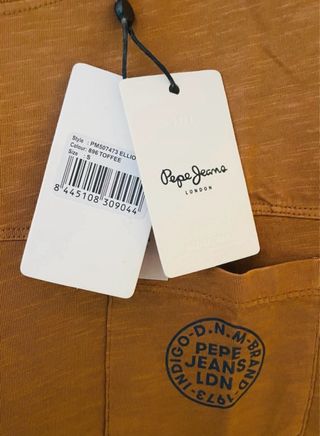 Camiseta Pepe Jeans Marrón Talla M