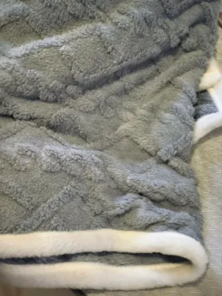 A estrenar Manta gris 100x150cm