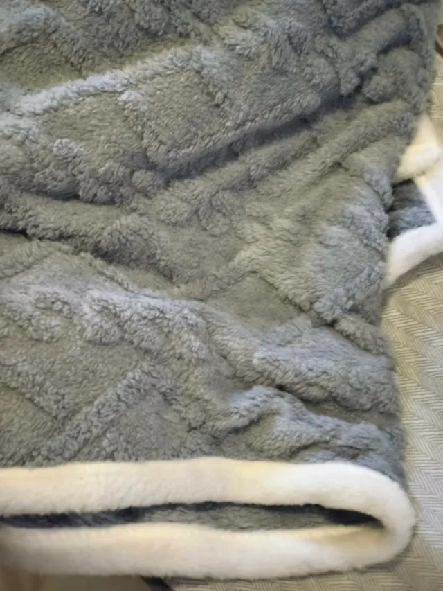 A estrenar Manta gris 100x150cm