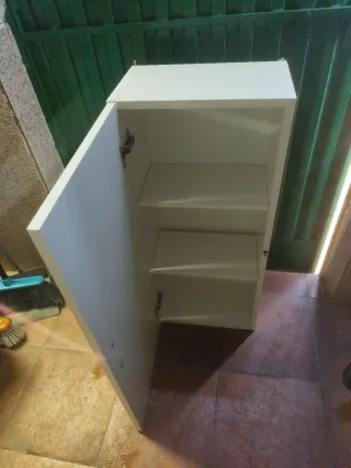 Estantería Mueble Baño Blanco