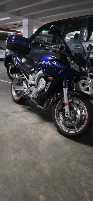 Yamaha FZ6 Naked Azul/Negro