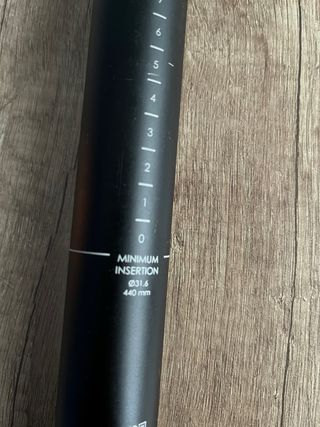 Tija telescópica MTB