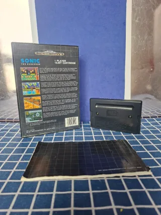MEGADRIVE ORIGINAL SONIC 1 COMPLETO
