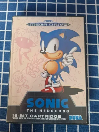 MEGADRIVE ORIGINAL SONIC 1 COMPLETO