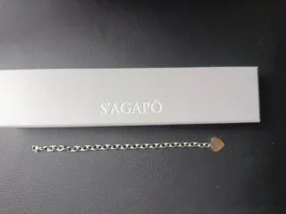 Bracciale S'agapo cuore donna