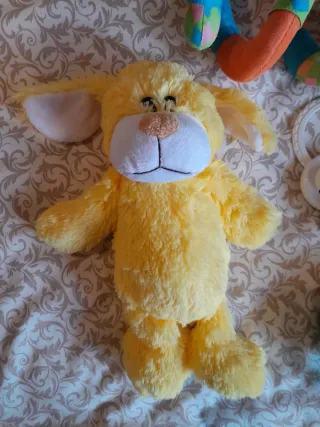 Lote Sonajeros y Peluches Bebé