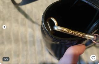 Bolso Bimba y Lola Negro Charol