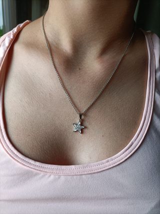 Collana con ciondolo stella