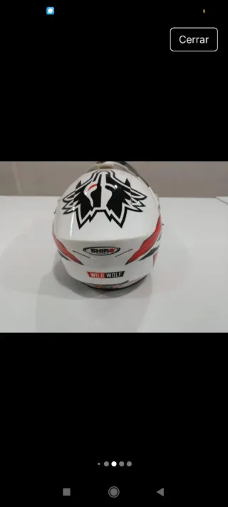 Casco Motocross Infantil Wild Wolf