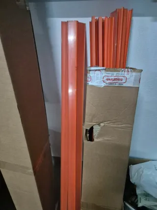 Porta Etiquetas Saurina Naranja