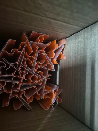 Porta Etiquetas Saurina Naranja