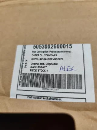 Tapa Embrague KTM 125 / 150