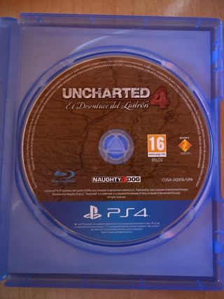 Uncharted 4: El Desenlace del Ladrón PS4