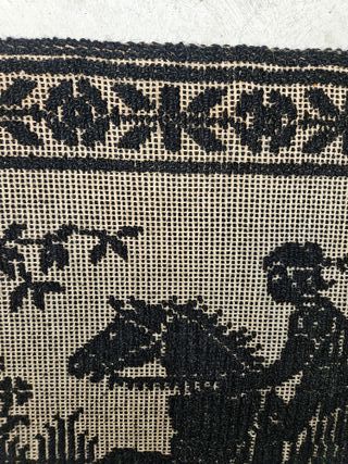 Antico arazzo sardo fatto a mano