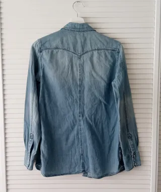 Camisa Vaquera G-Star Raw Mujer Azul