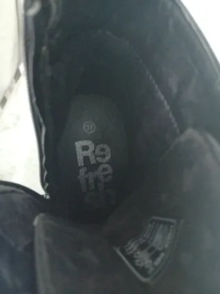 Botas Refresh negras talla 37