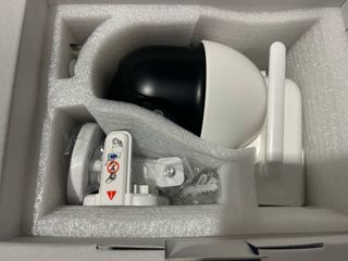 Cámara de vigilancia exterior AOSU con panel solar