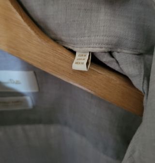 Camisa Massimo Dutti Gris Talla M