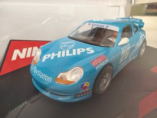 Scalextric Ninco Porsche 911 GT3 Philips