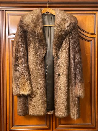 Pelliccia donna marrone