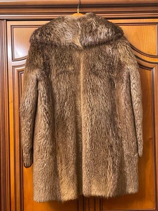 Pelliccia donna marrone
