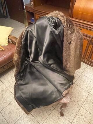 Pelliccia donna marrone