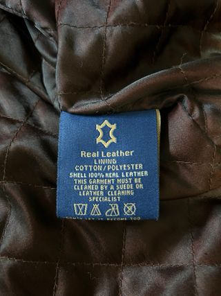 Chaqueta de Piel Hombre Talla XL