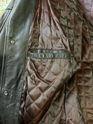 Chaqueta de Piel Hombre Talla XL