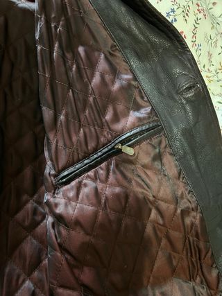 Chaqueta de Piel Hombre Talla XL