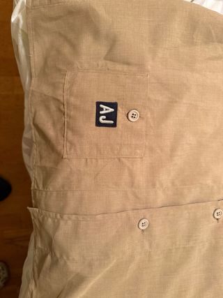 Camisa Armani Vintage Beige