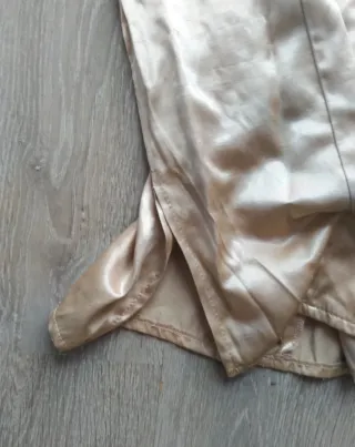 Vestido dorado talla M