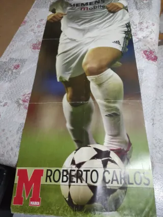 Póster Roberto Carlos Real Madrid
