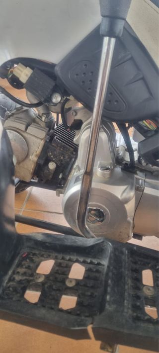 Mini Quad Raptor Blanco